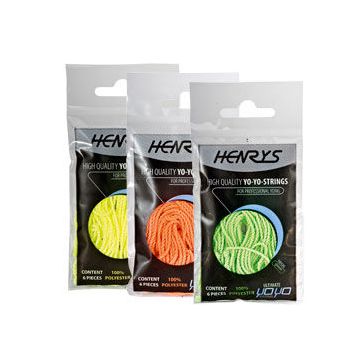 Henrys Ersatzschnur für YoYos - 6 Stück