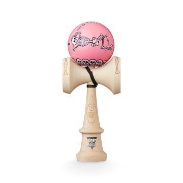 KROM Kendama X Jody Barton - Skeletons Pink