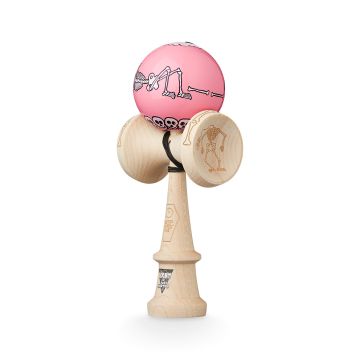 KROM Kendama X Jody Barton - Skeletons Pink