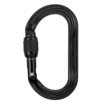 Petzl Screw Lock Karabiner - Stahl